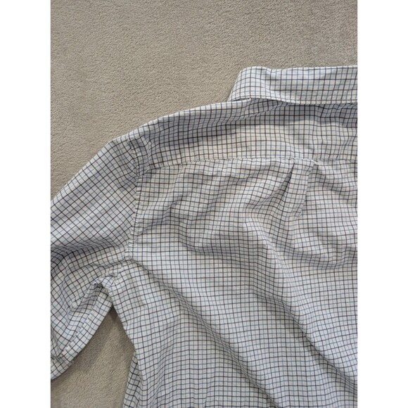 Gap Standard Fit Button-Up Shirt Men's Size M White Striped Long Sleeve Cotton - Picture 15 of 16